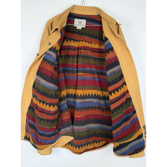Vintage The Territory Ahead Mens XL Jacket Fleece Lined Aztec Western Southwest - Picture 4 of 9